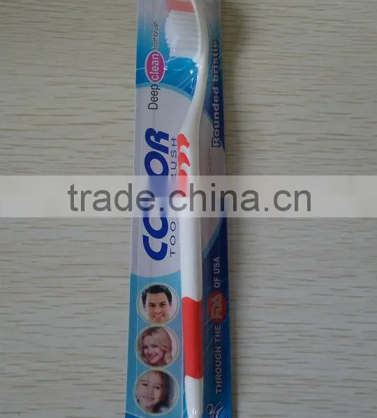 FDA Pretty Big Handle Adult Toothbrush