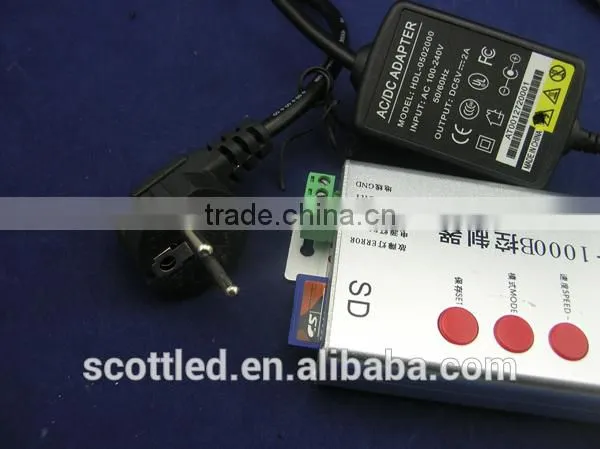 T-1000B LED Pixel/RGB Controller With SD Card photo-3