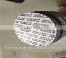 Bottle Cap Seal Tamper Evident Pressure Sensitive Liner