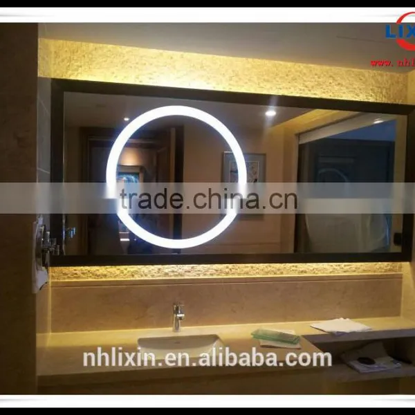 Bathroom Mirror Vanity Table With Lighted Mirror Makeup Mirror Design Decorative Wall Mirror