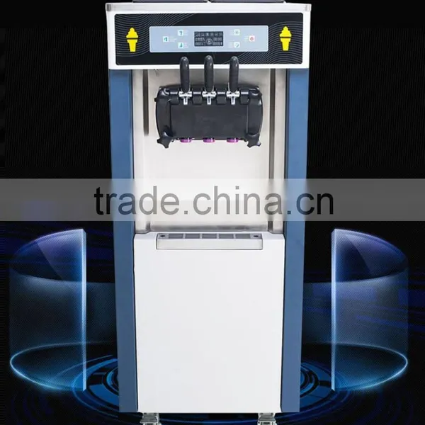 2016 Best Price Pre-cooling Soft Ice Cream Cone Making Machine