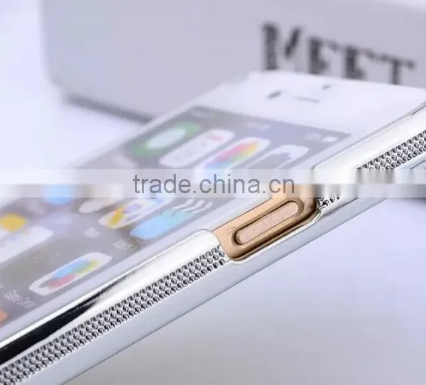 Fashion Silver Glit Case for Iphone 6 Metal Case for Iphone 6s Frosted Cover Mobile Phone Shell photo-6