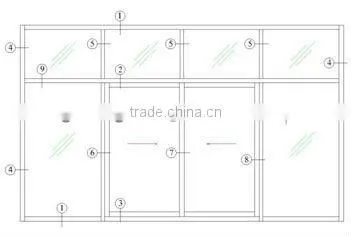ALUMINIUM SLIDING WINDOW - TK720