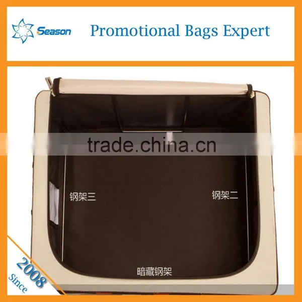 Zipper Fabric Storage Boxes Fancy Storage Boxes Foldable Fabric Storage Box photo-5