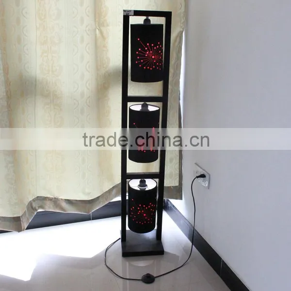 2016 Hot Sale Chinese Style Wooden Flooe Lamp photo-4