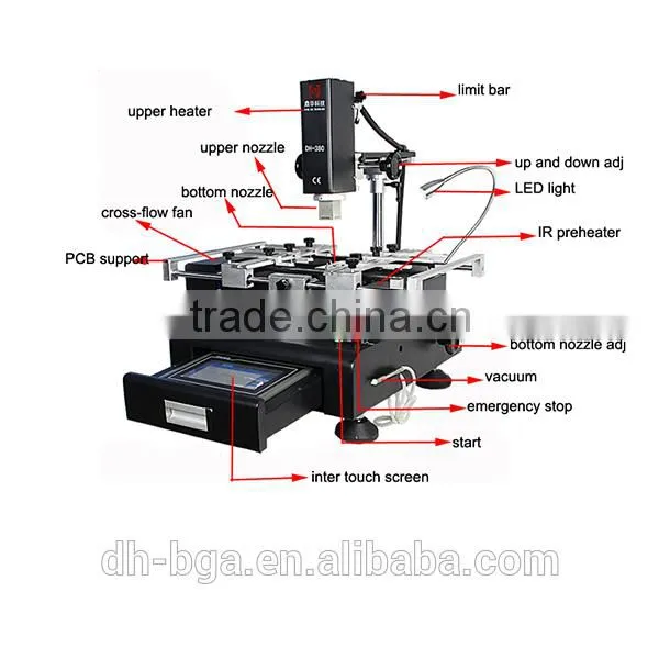 DH-380 Mobile Phone Pcb Soldering Station photo-2