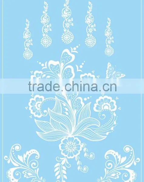 Adhesive Body Jewelry White Tattoo Sticker photo-3