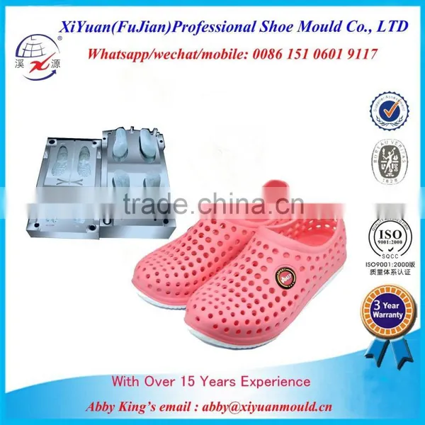 2015 New Design Bi-color Lover EVA Full Shoe Mould Maker | EVA Garden Full Shoe Mould | Shoe Mould