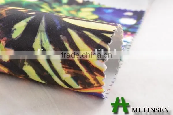 Shaoxing Mulinsen Poly Rayon Sateen Paper Printing High Quality Floral Fabric photo-3