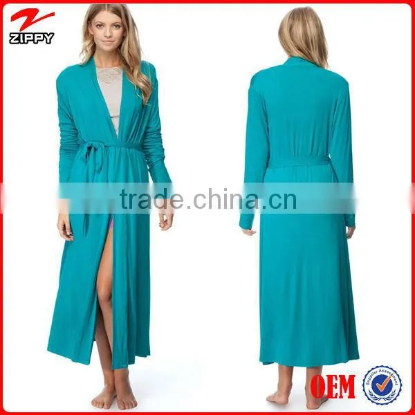 2016 Comfortable slim fit women's sleepwear jersey sleepwear