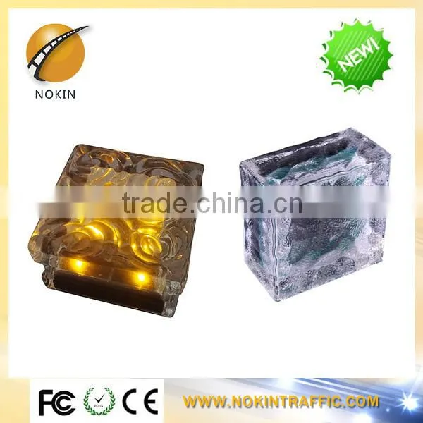 Colorful Crystal Glass Underground Light Solar Brick Light photo-5