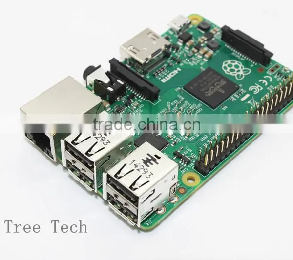 New&Original Raspberry Pi 2 Model B Broadcom+White Metal Box BCM2836 1G RAM 6 Times Faster Than The Raspberry PI Model B+Speed photo-3