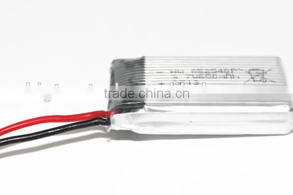 For RC Airplane X5C Upgrade the Battery 852540 3.7V 650mAh High Rate Li-Po Battery photo-3