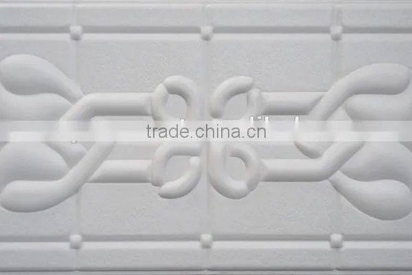 Decorative Wall 3d Leather Covering Leather Carving 3d Wall Panel, 2016 Hot Selling 3D PVC Interior Decorative Wall Panel Faux L