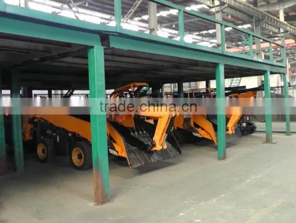 2015 Hot Sale KBT60 Rubber-tyred Backhoe Loader Digger photo-4