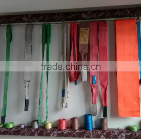 100% Polyester Webbing/round Sling Lifting Belt photo-2