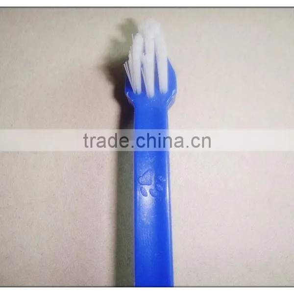 Plastic Pet Toothbrush, Double Ended Pet Toothbrush photo-4