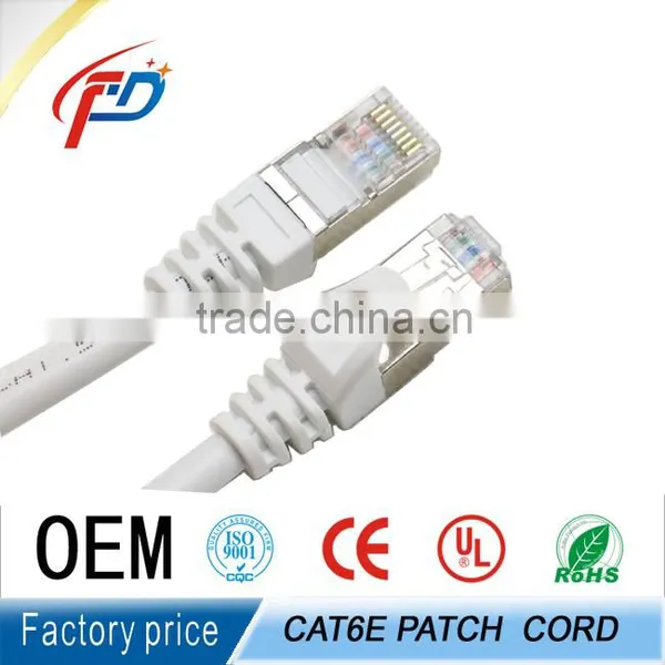 UTP/FTP Cat 5e CAT6 PATCH CORD Wiht RJ45 Connector High Speed Good Price photo-3