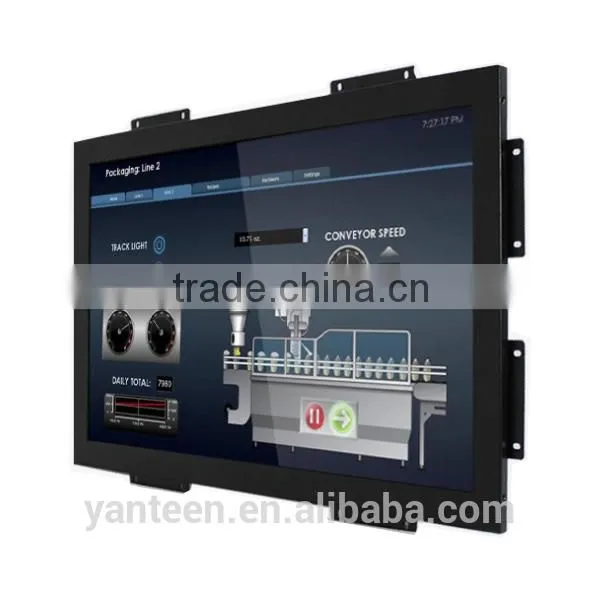 1440x900 Resolution 19inch Open Frame Touch Monitor With Capacitve Touchscreen photo-2