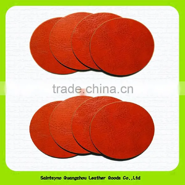 15011 Graceful and Fashion Leather Cup Coaster photo-6