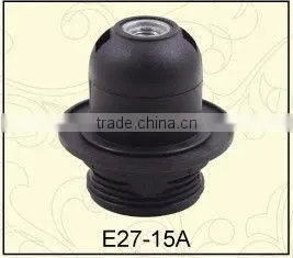 Cassette Plastic Partial Thread Lamp Holder E27-15A