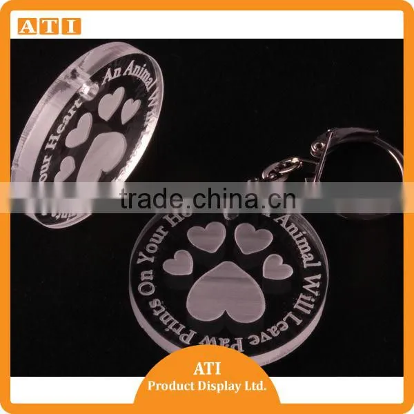 ATI OEM Qrade Promotion Gift Custom Crystal Acrylic Keychain photo-3