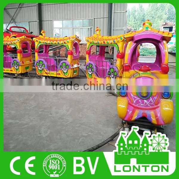 Kids Outdoor Games Equipment Electric Adult Train Used Road Train For Sale photo-4