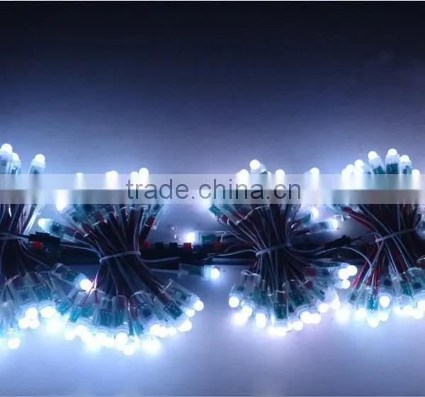 Full Color Addressable LED Pixel Light With Heatsink;DC5V Input;5cm Wire Spacing;with Color Wire photo-3