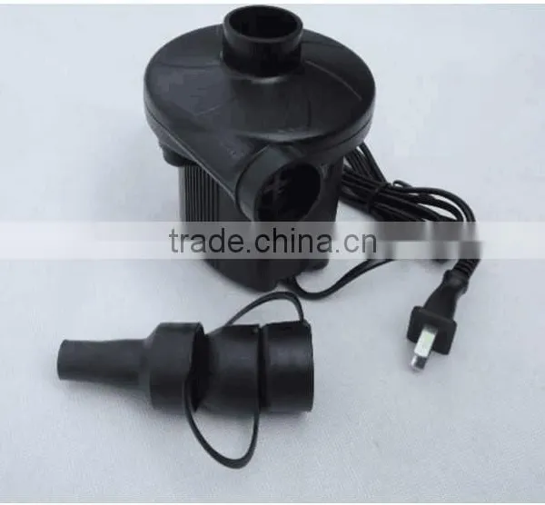 HY-JY-015 50W Portable Electric Air Pump DC 12V/AC110-120V Inflator Air Pump photo-4