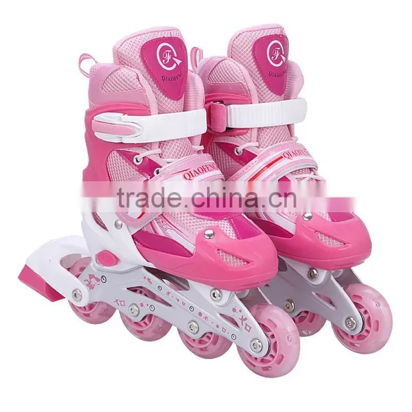 Kids Adjustable Inline Skates Junior Boys Girls Roller Inline Skates