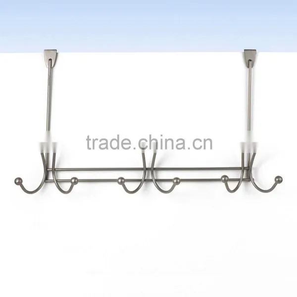 Over-the-Door 4-Hook Rack and Sell Iron Over Door Hook photo-3