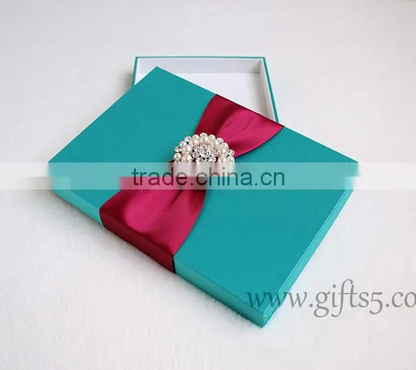 Professional Factory Supply Custom Design Wedding Invitation Gift Box From Direct Manufacturer photo-3