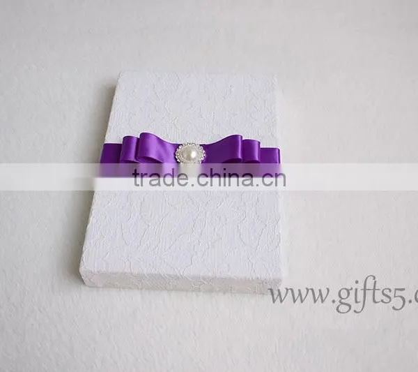 Handmade Luxury Wedding Invitation Box With Lid photo-5