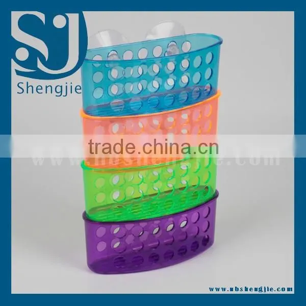 Trade Assurance Wholesale Mesh With Handle Laundry Plastic Bathroom Basket/plastic Bathroom Desk Storage Basket photo-4