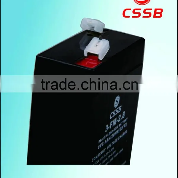 Valve Rechargeable Lead Acid Battery 6v2.8ah photo-3