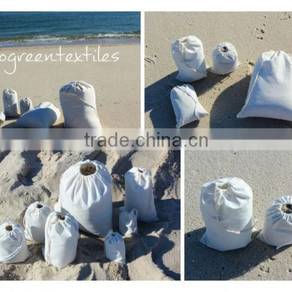 Cotton Bag With a Sewn in Round Bottom photo-4