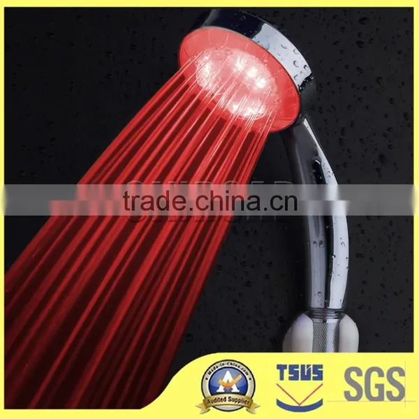 Led Color Changing Shower Head Hand Bathroom Led Shower Head photo-3