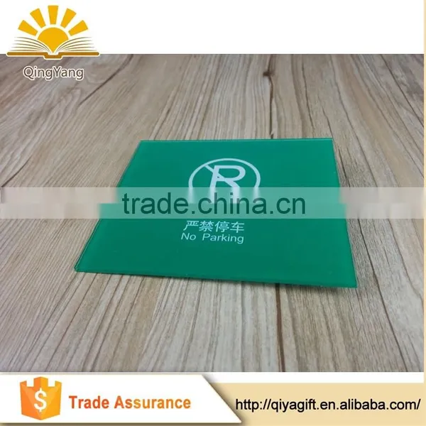 Plastic Acrylic Sign Board no Parking Warning Sign Board photo-2