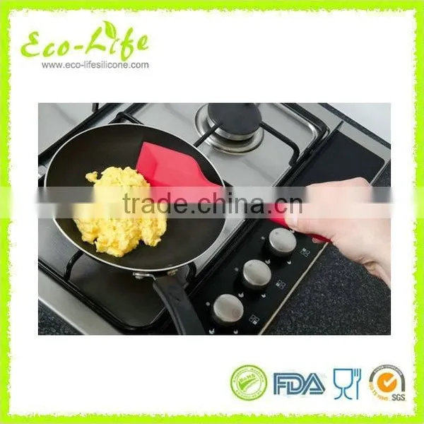 5 Pcs Silicone Kitchen Utensils/ Cooking Tools Set /Spatula Turner Whiskey Brush photo-5