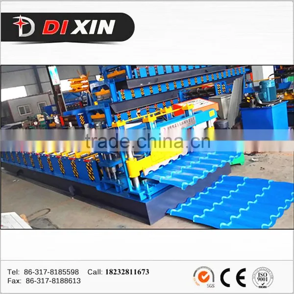 Hot Sale Sheet Glazed Roof Making Machine for Building Material photo-5