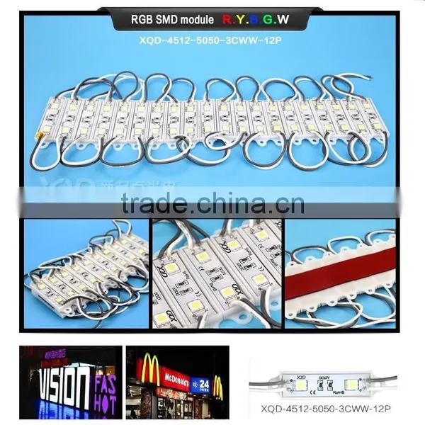 LED Advertising Source Rgb High Brightness High Lumens Waterproof Led Light Module SMD 5050 5054 5730 5630 3528 Led Module photo-6