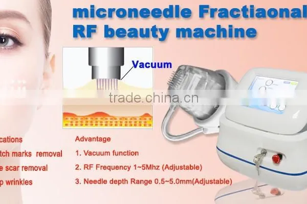 Hot Sale Automatic Electric Vacuum 5mhz Skin Tightening rf Needles Acne Removal Brauty Machine for Sale photo-6
