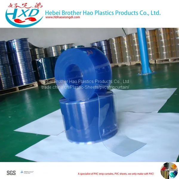 Polar Freezer Regrigerator Smooth 2mm Thickness PVC Strip Curtain Door photo-2