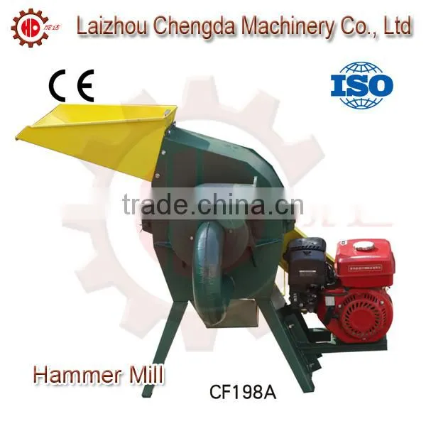 Electric Cob Straw Rice Wheat Stalk Hammer Mill Coconut Crusher Machine With CE photo-4