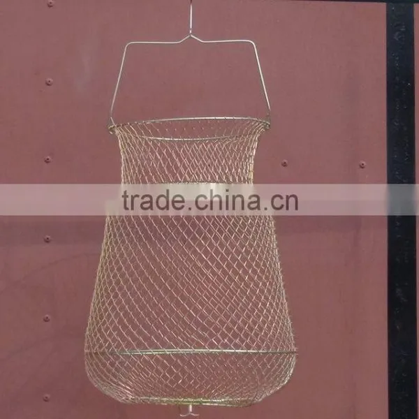 American Famous Brand Collapsible Wire Fish Basket photo-2