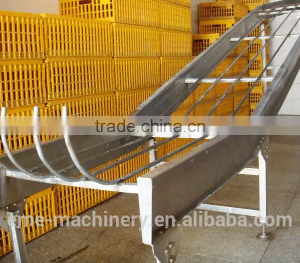 Livestock Poultry Slaughterhouse Equipment Poultry Cage Descend Channel Abattoir Machinery of Poultry Slaughterhouse photo-3