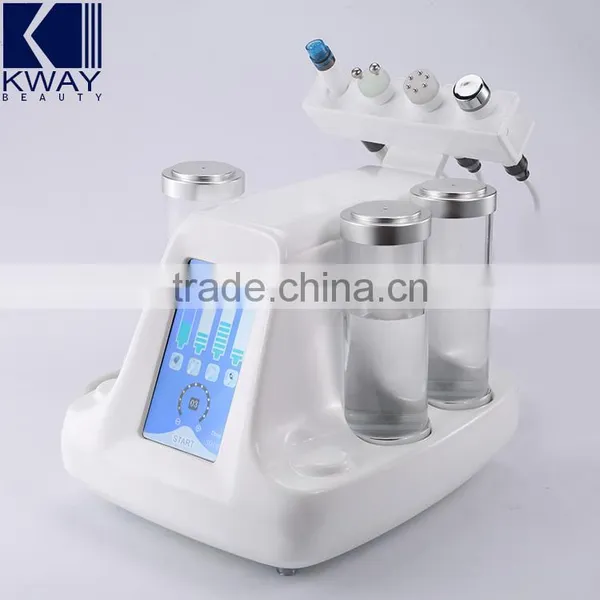 Newest 4 in 1 Small Bubbles Water Dermabrasion Ultrasonic BIO Facial Cleansing Skin Whitening Machine photo-4