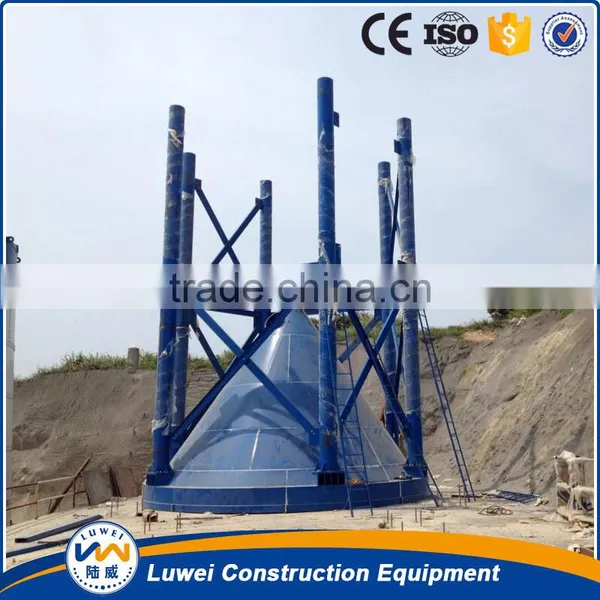 50-2000ton Bolted Cement Silo Site Installation Scene photo-3