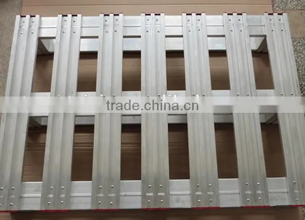 4-Way Entry Type and Double Faced Style Recycle Aluminum Alloy Pallet photo-2