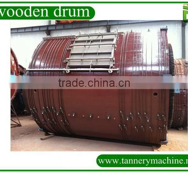 Supply Overloading Wooden Drum Soaking/Liming/Tanning photo-6